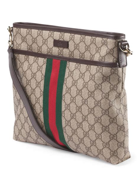 gucci luggage made in italy